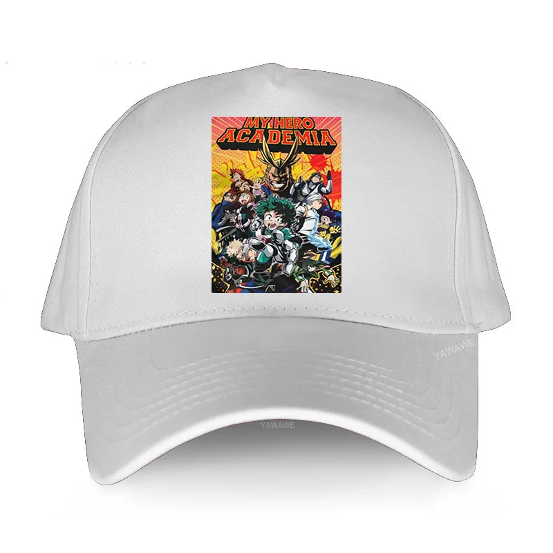 

New arrived short visor hat men luxury brand Summer Cap My Hero Academia Unisex Outdoor Baseball cap Sports Snapback Running Hat
