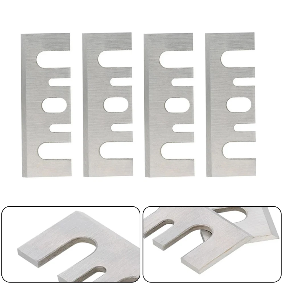 

4Pcs 82mm Wood Planer Blade Electric Planer Knife Replacement Blades For F20A & P20SB Electric Planer Power Tool Accessories