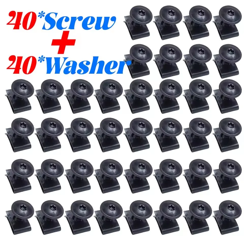 

200/20 шт. автомобильные саморезы, крепежные детали, авто металлические U-образные прокладки, комплект саморезов, аксессуары для модификации автомобиля