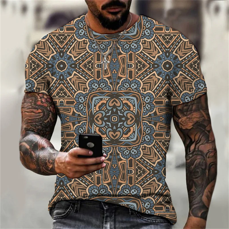 

Oversized Men's 3D Digital Pattern Printing T-Shirts Summer Fashion Short Sleeve Sport Streetwear Tees Man Casual Top Clothing