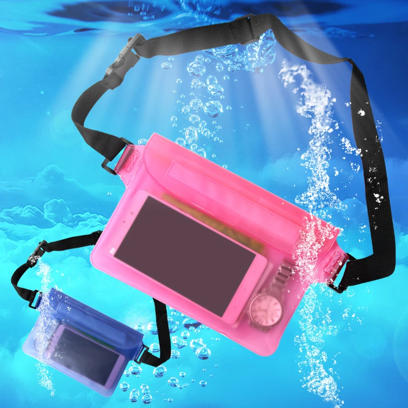 

Водонепроницаемая подводная сумка для дайвинга, водонепроницаемый чехол для мобильного телефона 6 дюймов, сухая сумка для подводного плавания