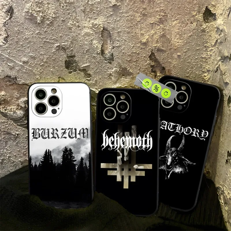 Чехол для телефона Burzum Filosofem BRZM для Iphone 14ProMax 11 13 14 Pro Xs Max Mini Xr X 7 8 6 6s Plus