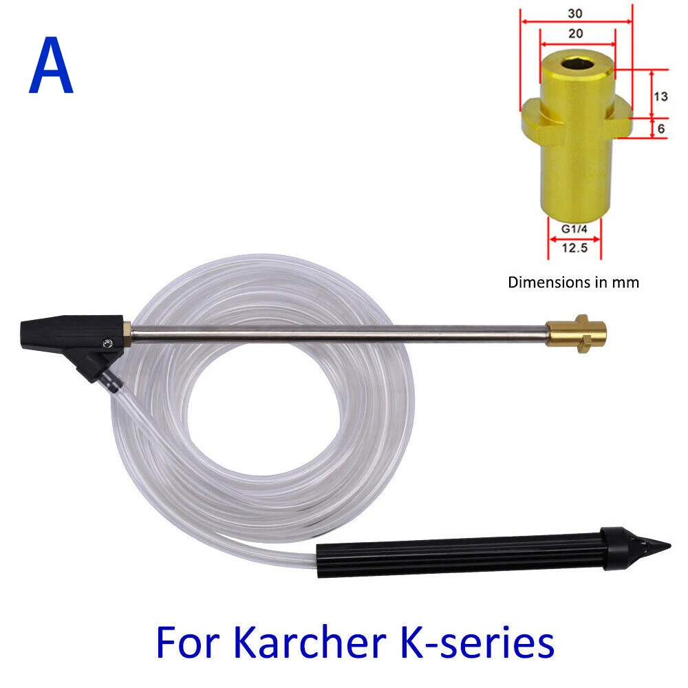 Pressure Washer Sand Wet Blasting Kit Wet Sandblaster For Karcher Huter Lavor For Removing Rust Paint And Stubborn Dirt