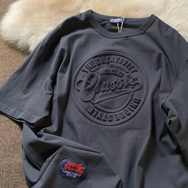 

T Shirts Camisetas Men's Clothing y2k Clothes Men Tee Homme Summer Youth Round Neck Pullover Top Aesthetic T Shirt For Men Easy