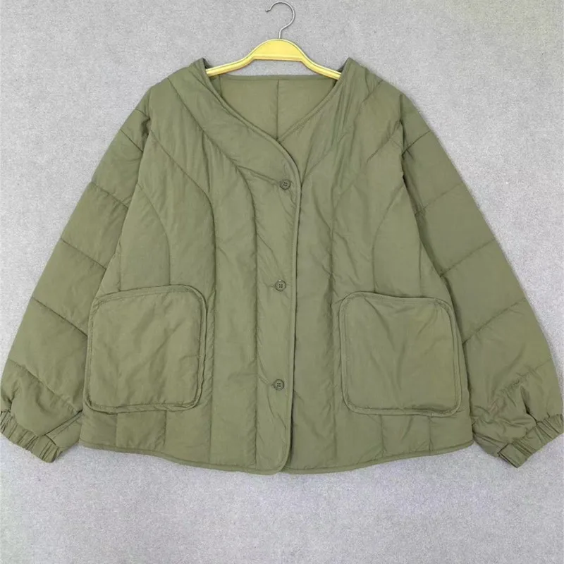 Johnature японские женские повседневные куртки с v-образным вырезом в стиле ретро