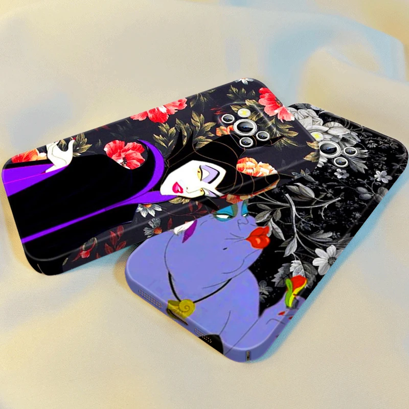

Queen Maleficent Ursula Film Phone Case For Xiaomi Mi Poco X5 X4 X3 F5 F4 F3 F2 M5S M5 M4 M3 GT Pro 5G Feilin Hard Cover