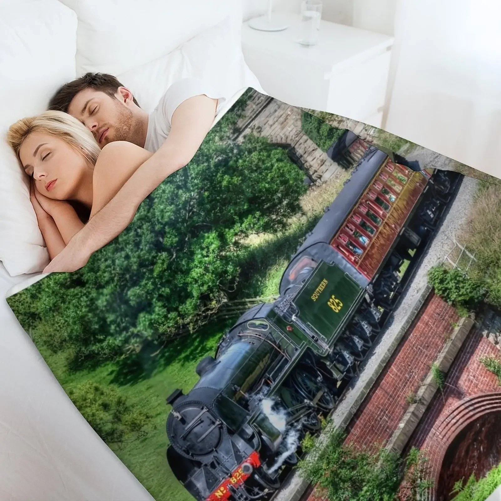 Одеяло Southern 825 локомотив декоративные украшения тонкая кровать модные одеяла