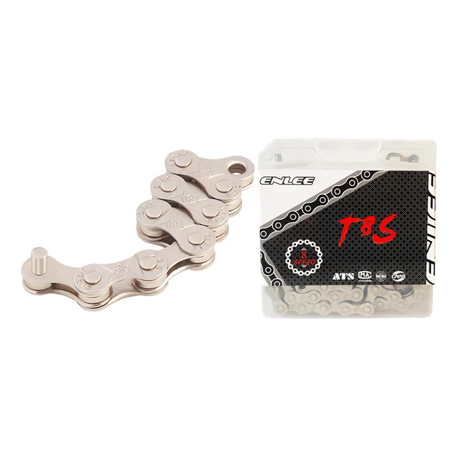 

Road Bike Chain 1/2 X11/128 116 Links Lightweight Bicycle Chain Mountain Road Bike Chains Part 116 Links Anti-Rust Super Strong