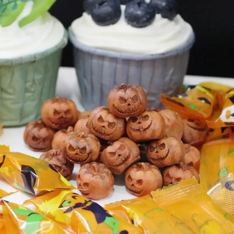 ie małe dynie Decor żywica lalki ozdoba statua 20 sztuk miniatury Halloween figurki dyni