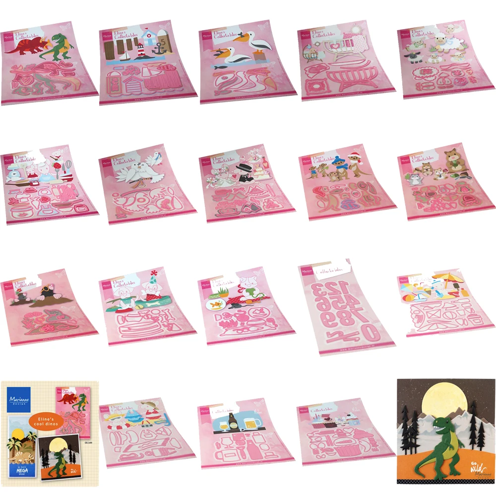 

New Arrivals Cute Animal Metal Cutting Dies DIY Dies Scrapbooking Embossed Paper Card Handmade Album Craft Knife Dies