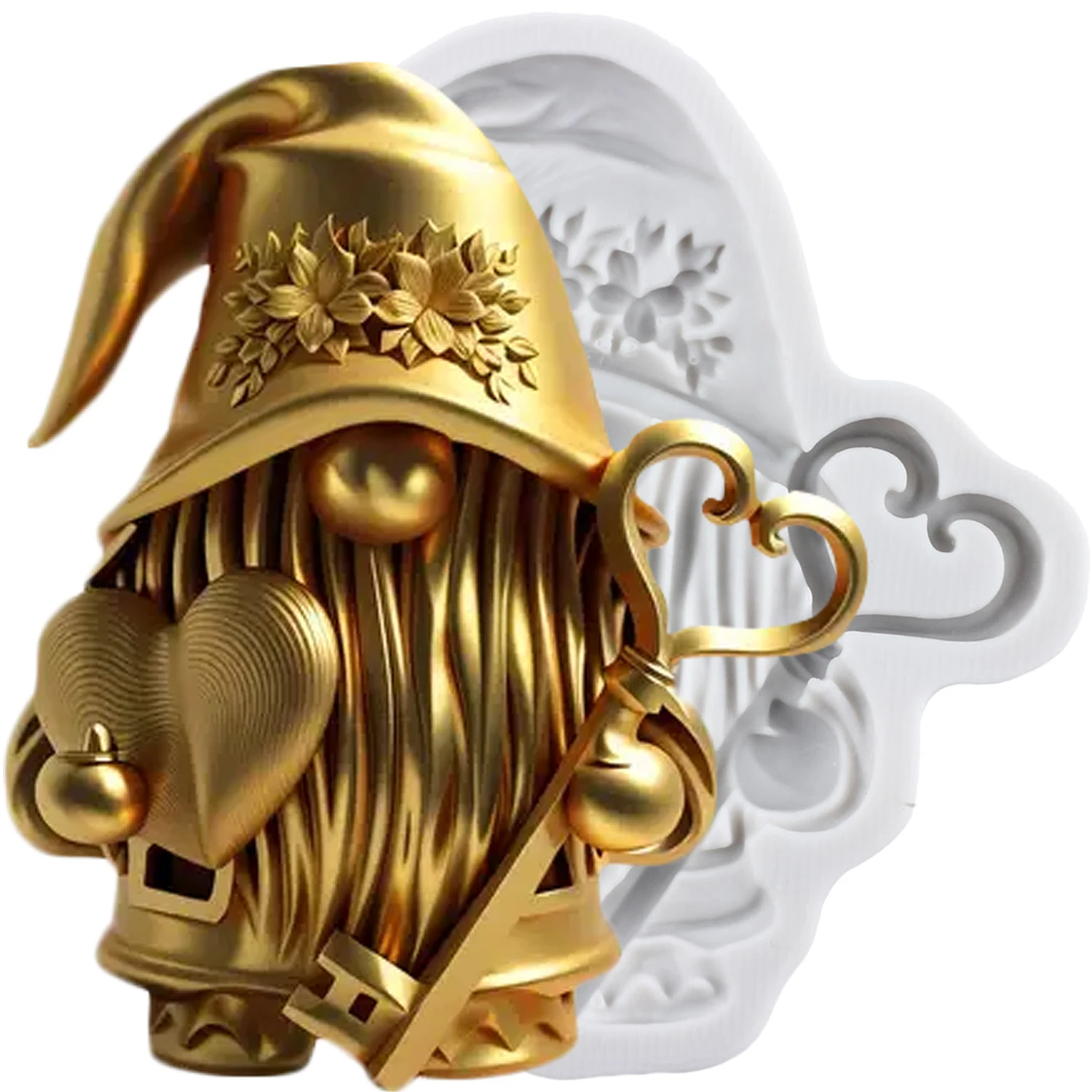 

Силиконовые формы для торта Mujiang Рождественский гном