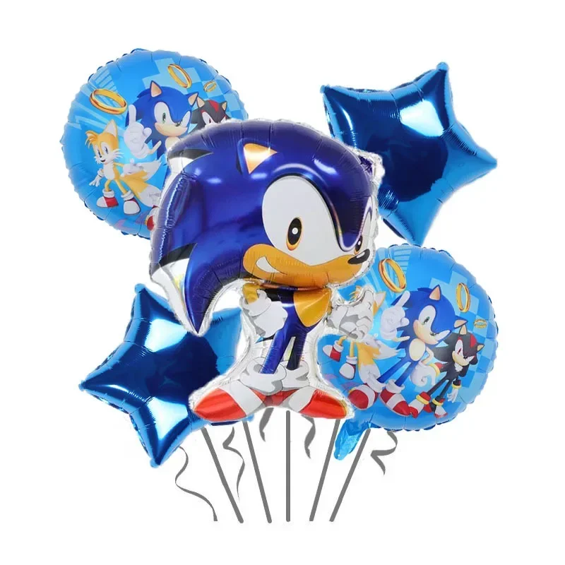 

Воздушный шар Соник из фольги