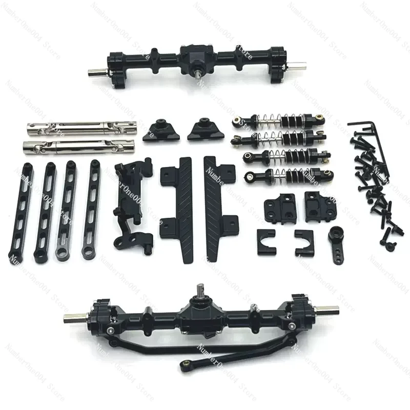 Подходит для 112 MN82 LC79 RC Car Jintang Upgrade Door Bridge, комплект запасных частей для передних и задних амортизаторов (art.: 3920d122e87ef) - 3920d122e87ef