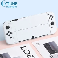 anti scratch pc hard case cover for nintend switch oled protector shell for nintendoswitch console joy con game accessorie