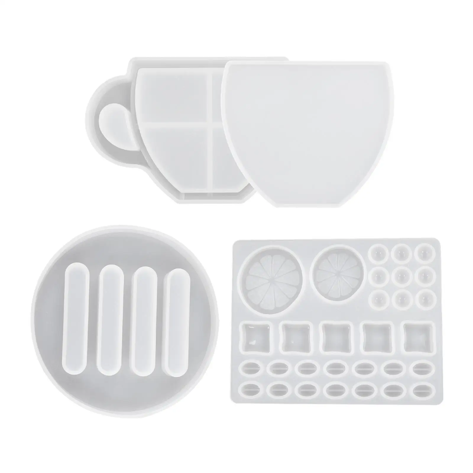 

DIY Silicone Casting Tool Beginners Gifts for Desktop Resin Art Table Home Decor