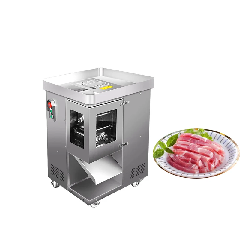 

Commercial Meat Cutter, Electric Shredder, Stainless Steel Cutting 2.5/3/4/5/6/8mm