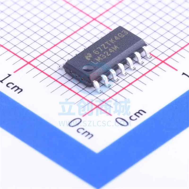 

Freeshipping 10PCS LM324M LM324MX/NOPB operational amplifier chip, package SOP14 all-new original