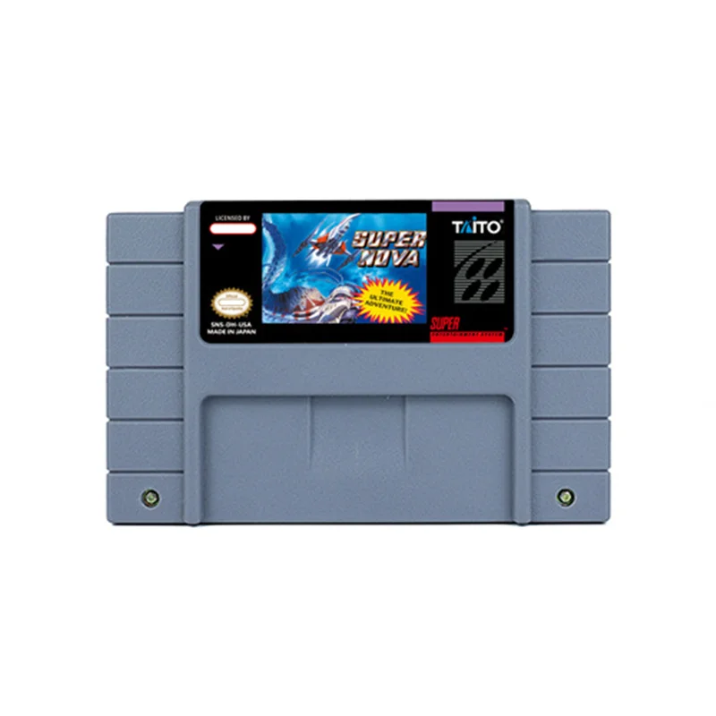 

Супер Nova экшн игра для SNES 16 BitRetro корзина подарок для детей