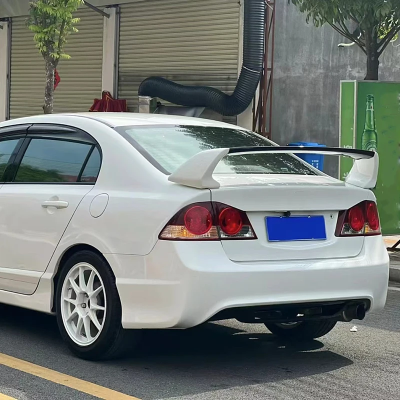 Подходит для Honda Civic 8-го поколения FD2 2006-2021 спойлер из АБС-пластика трех предметов