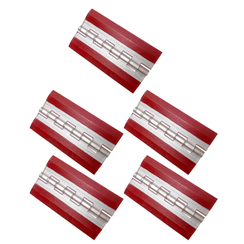 

5 Pcs Storage Box Plastic Trim Tool Self-adhesive Acrylic Kitchen Cabinet Hinges