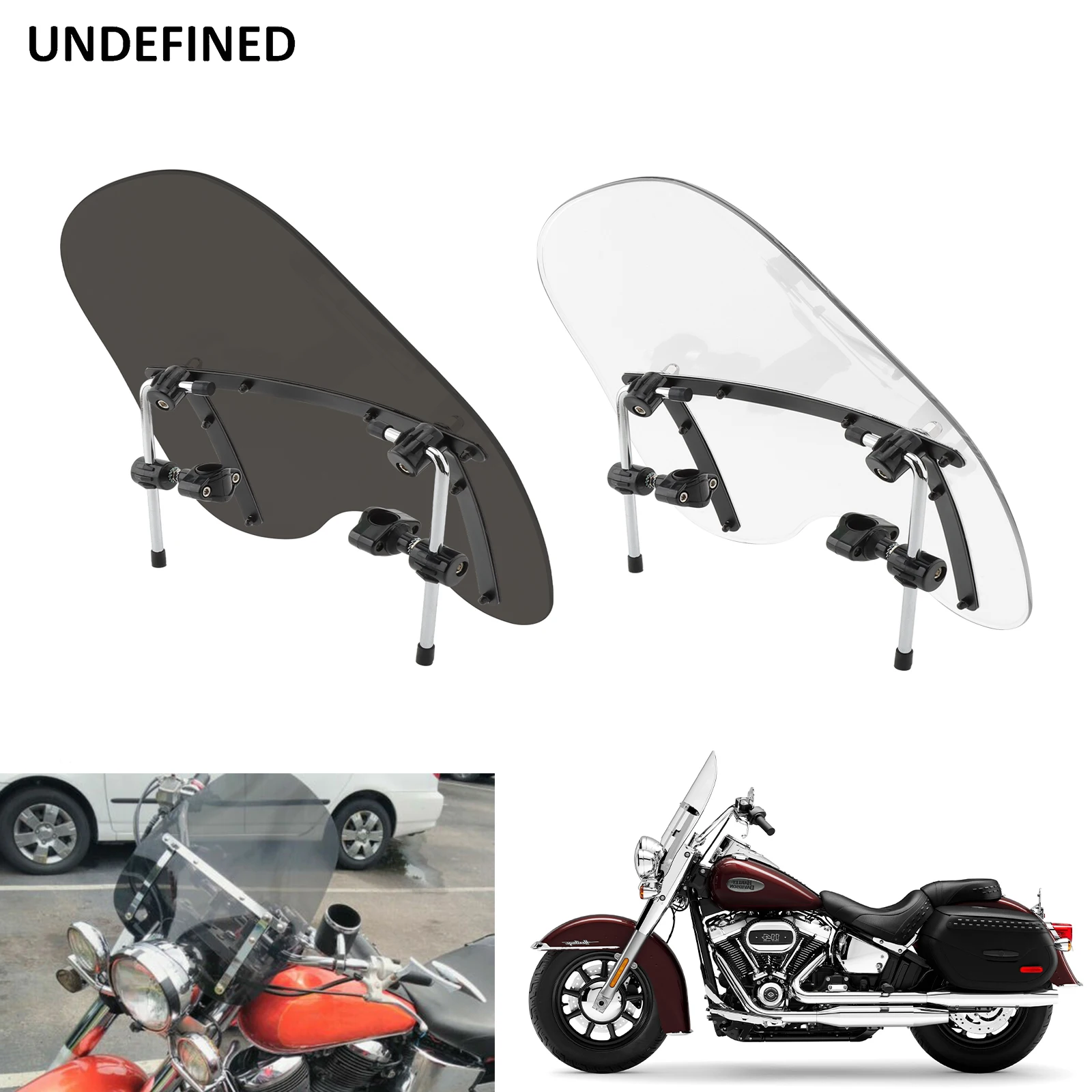 Лобовое стекло для мотоцикла Harley Touring Road King Softail Fat Boy Sportster XL883 Dyna Suzuki Honda Kawasaki Yamaha Лобовое стекло для мотоцикла Harley Touring Road King Softail Fat Boy Sportster XL883 Dyna Suzuki Honda Kawasaki Yamaha