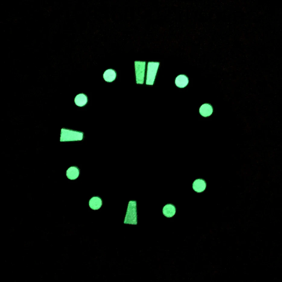 Заменитель диска 28 5 мм модифицированный циферблат Seiko светящаяся буквальная