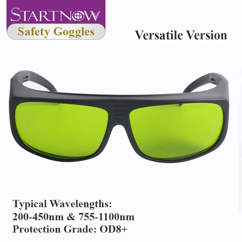 

Защитные лазерные очки Startnow черные OD8+