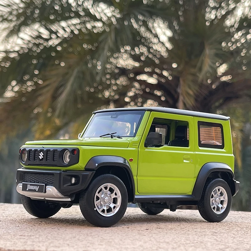 

Large Size 1:18 SUZUKI Jimny Alloy Car Model Diecast Metal Toy Off-Road Vehicles Car Model Sound Light Simulation Toys Gift