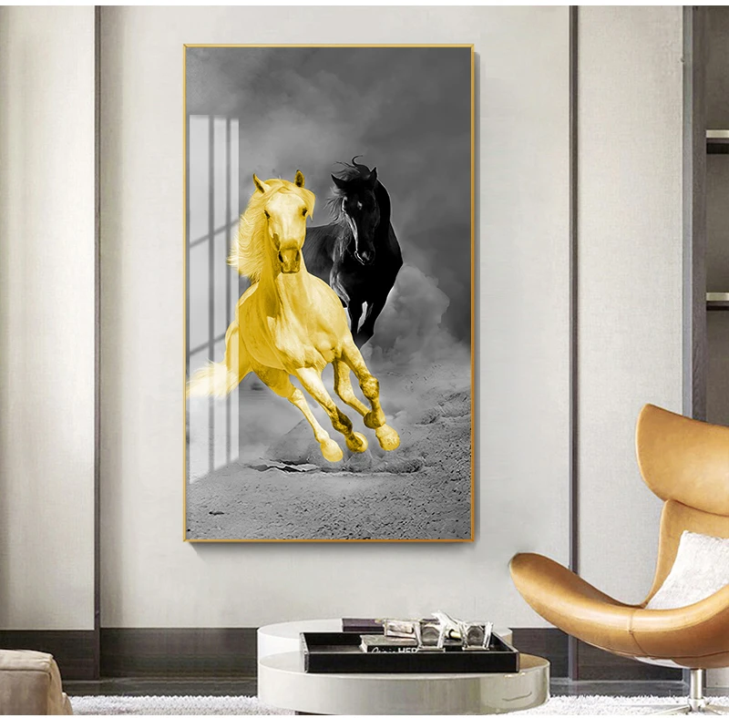 Картины на стену с изображением животных для бега