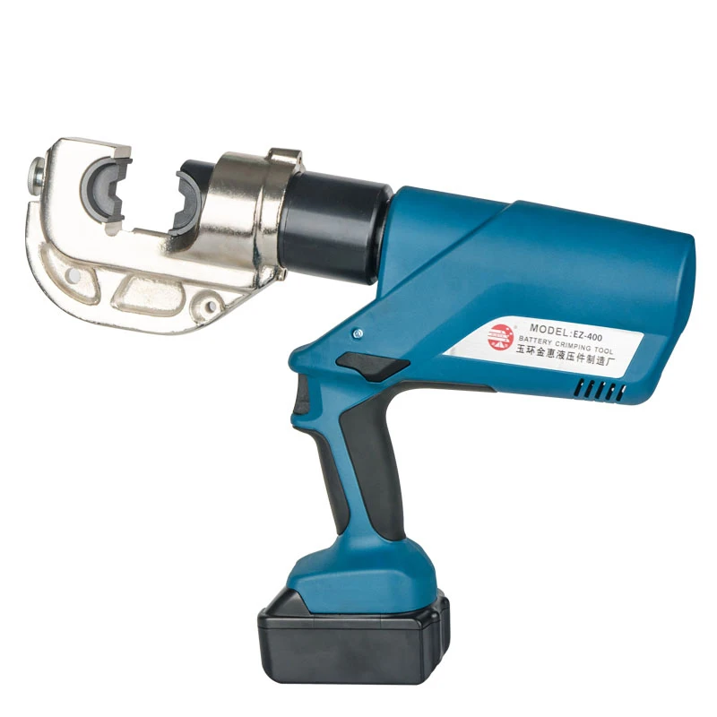 

EZ-400 battery powered wire power hydraulic crimping tool for terminal