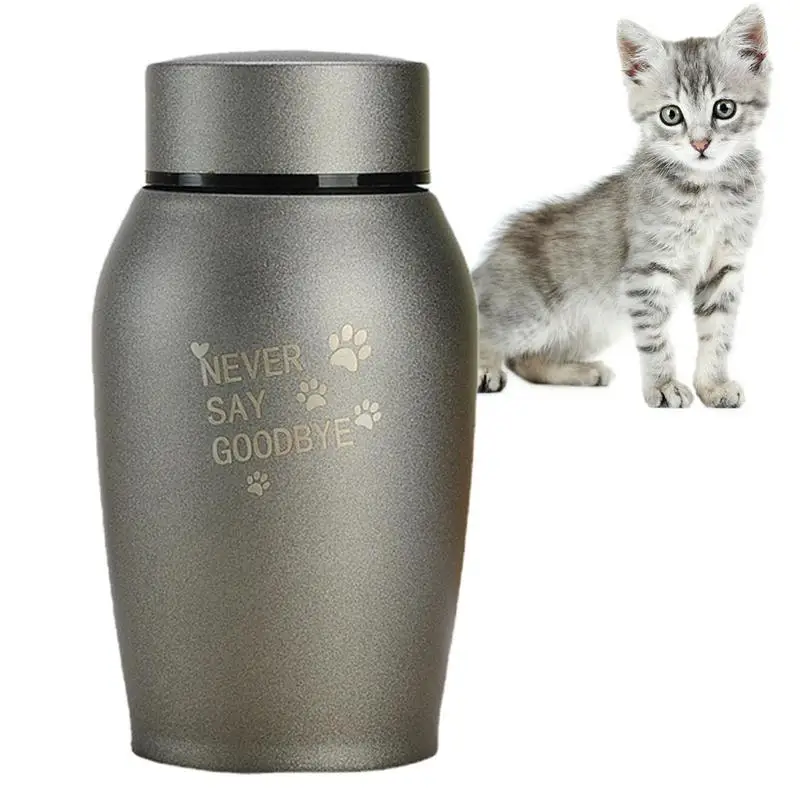 

Pet Urn Metal Small Ashes Small Stainless Steel Keepsake Urns For Pet Ashes Durable Cremation Urns Pet Memorial Ashes Urn
