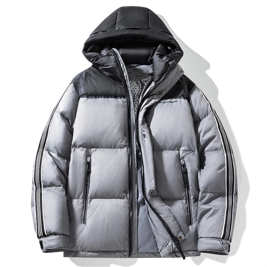 Зимний пуховик мужская куртка-пуховик пуховое пальто-карго мужское зимнее