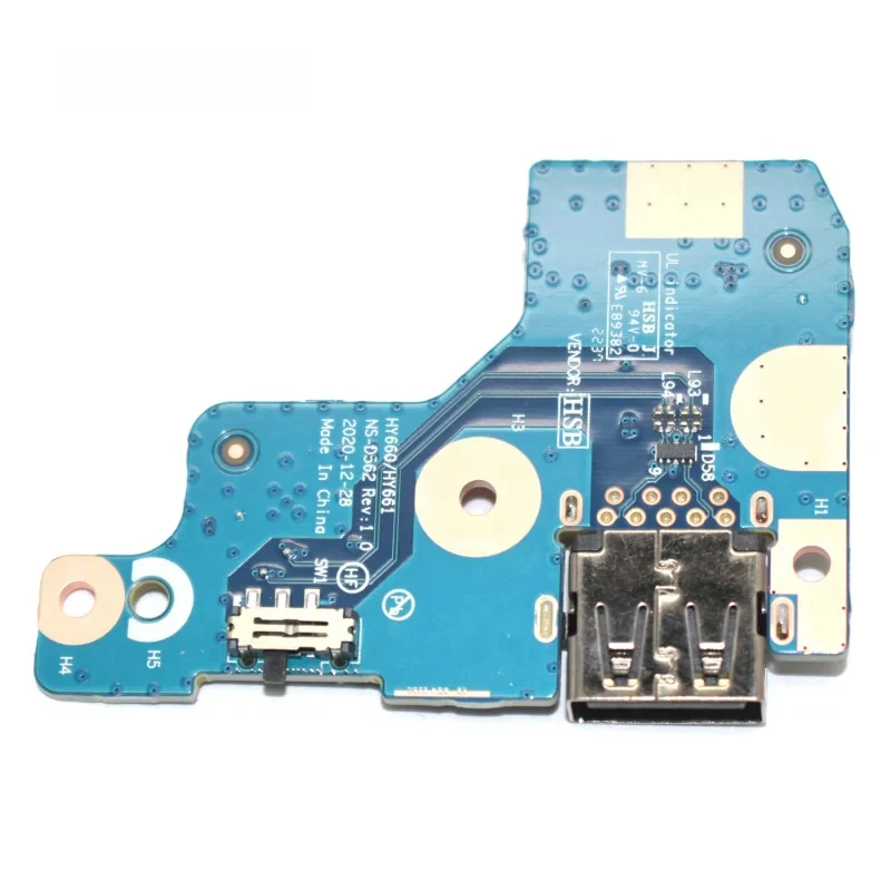 Фото 5C50S25187 Новая USB-плата NS-D562 для ноутбука Legion 5 Pro-16ACH6H 82JQ №1