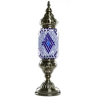 mosaic through bedroom atmosphere table lamp creative mediterranean small night lamp moroccan style table lamp