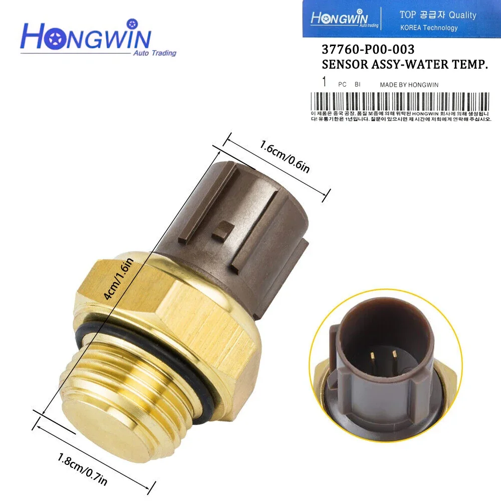 

Совершенно новый 37760-P00-003 37870-PJ7-003 37750-PH2-014 Датчик температуры охлаждающей жидкости для Honda Civic 1996-2000 гг.
