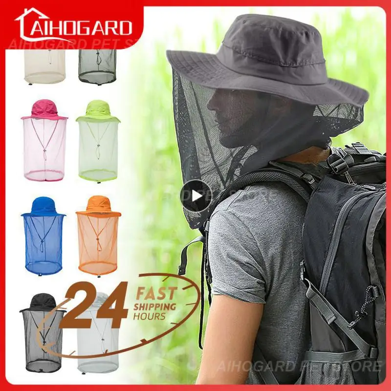 

Mosquito Protective Hats Outdoor Mosquito Killer Mosquito Net Hat With Mesh Protection Bugs Bees For Hiking Fishing