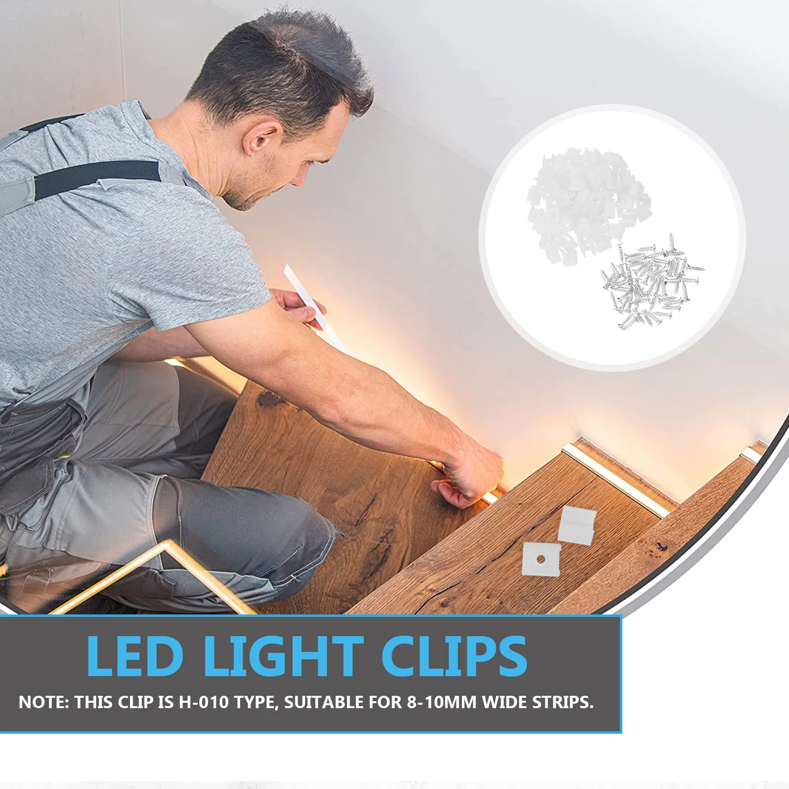 Рисунок 2 - зажимы для светодиодных лент