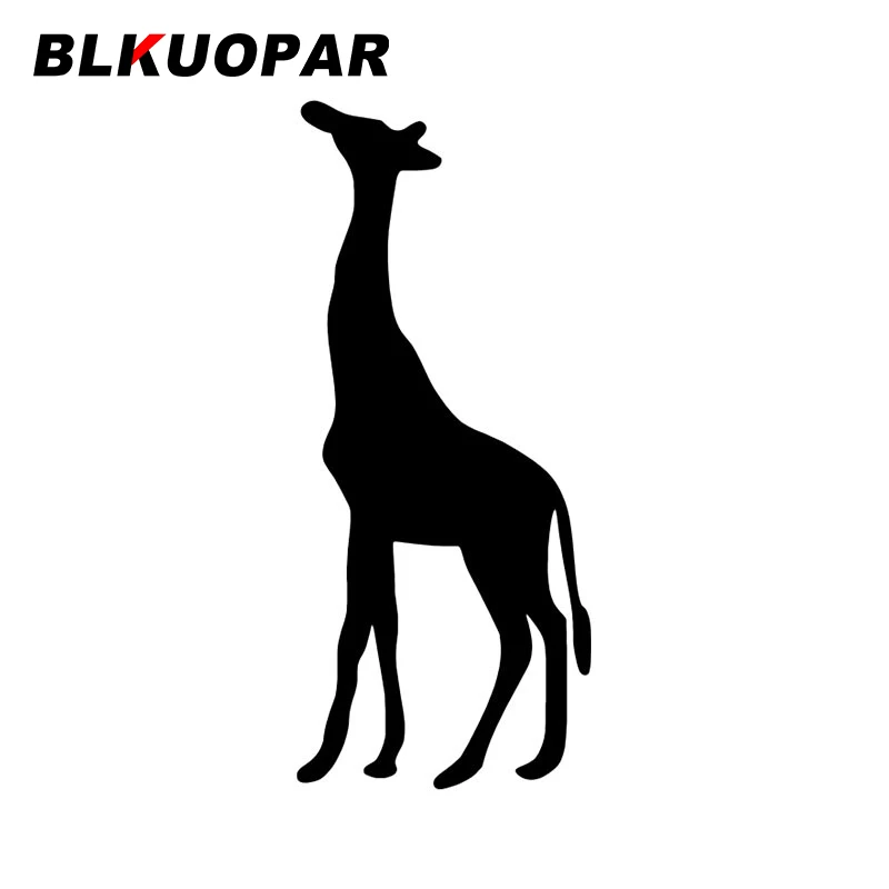 

BLKUOPAR Жираф смешные наклейки для автомобиля царапинам личность виниловая наклейка солнцезащитный кондиционер графика доски для серфинга а...
