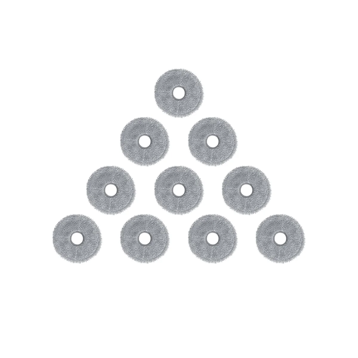 

10Pcs for 3S B108CN Robot Vacuum Cleaner Mop Pad Spare Parts Accessories