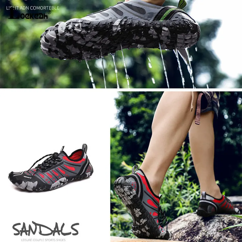 Water Shoe Men Women Elastic Quick Dry Trekking Aqua Shoes Nonslip Breathable Beach Wading Shoe Barefoot Seaside Upstream Surf