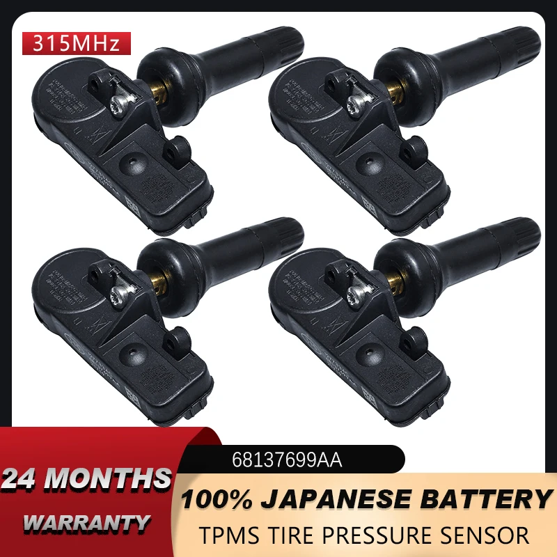 Датчик TPMS для Dodge Ram 1500 2500 Dakota 2008 2009 2010 68137699AA 315MHz 56029319AB 56029319AC