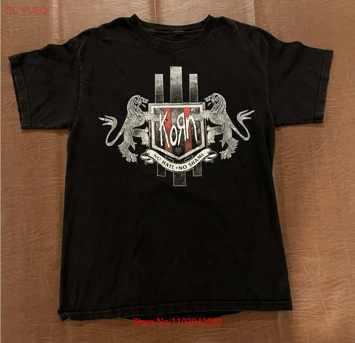 2014 Группа Korn рубашка-Дата для поездок-маленький размер