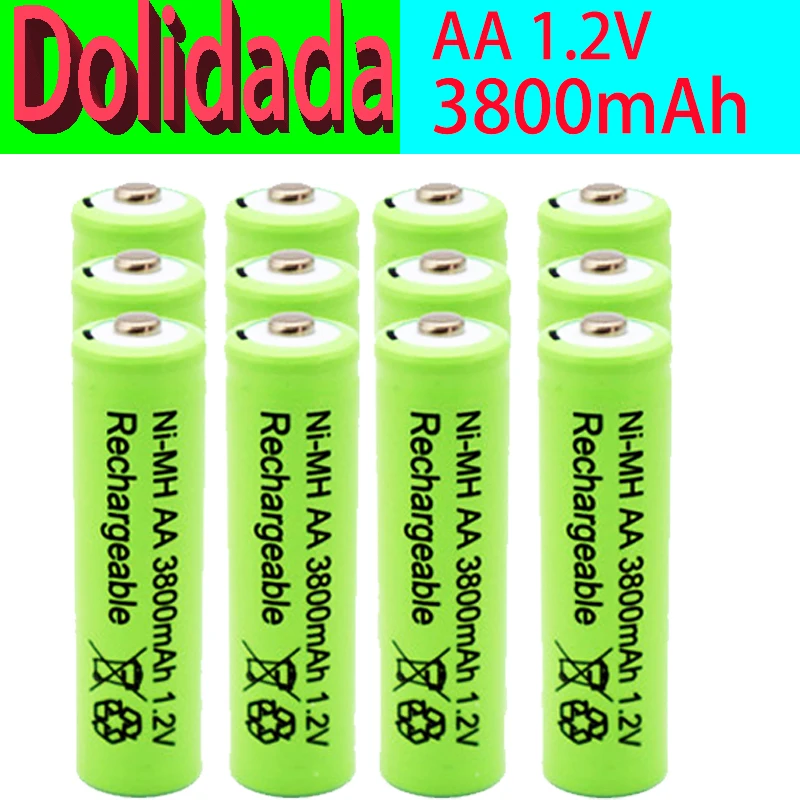 

100% new Original AAA 1800 mAh 1.2 V Quality rechargeable battery AAA 1800 mAh Ni-MH rechargeable 1.2 V 3A battery
