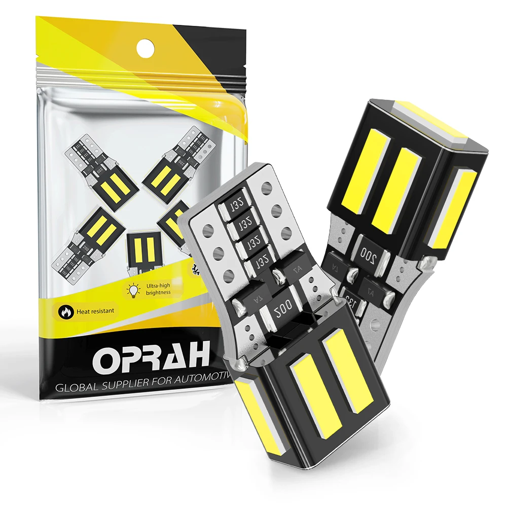 2/10 шт. T10 CarLed Light W5W 194 7020 7SMD 360 градусов блеск Canbus парковка без ошибок габаритная