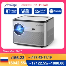 ProGaga PG550W Projector Auto Focus Full HD 1080P Projector PG550 for 4K 10000Lumens 5G WiFi Android Home Theater Cinema Beamer