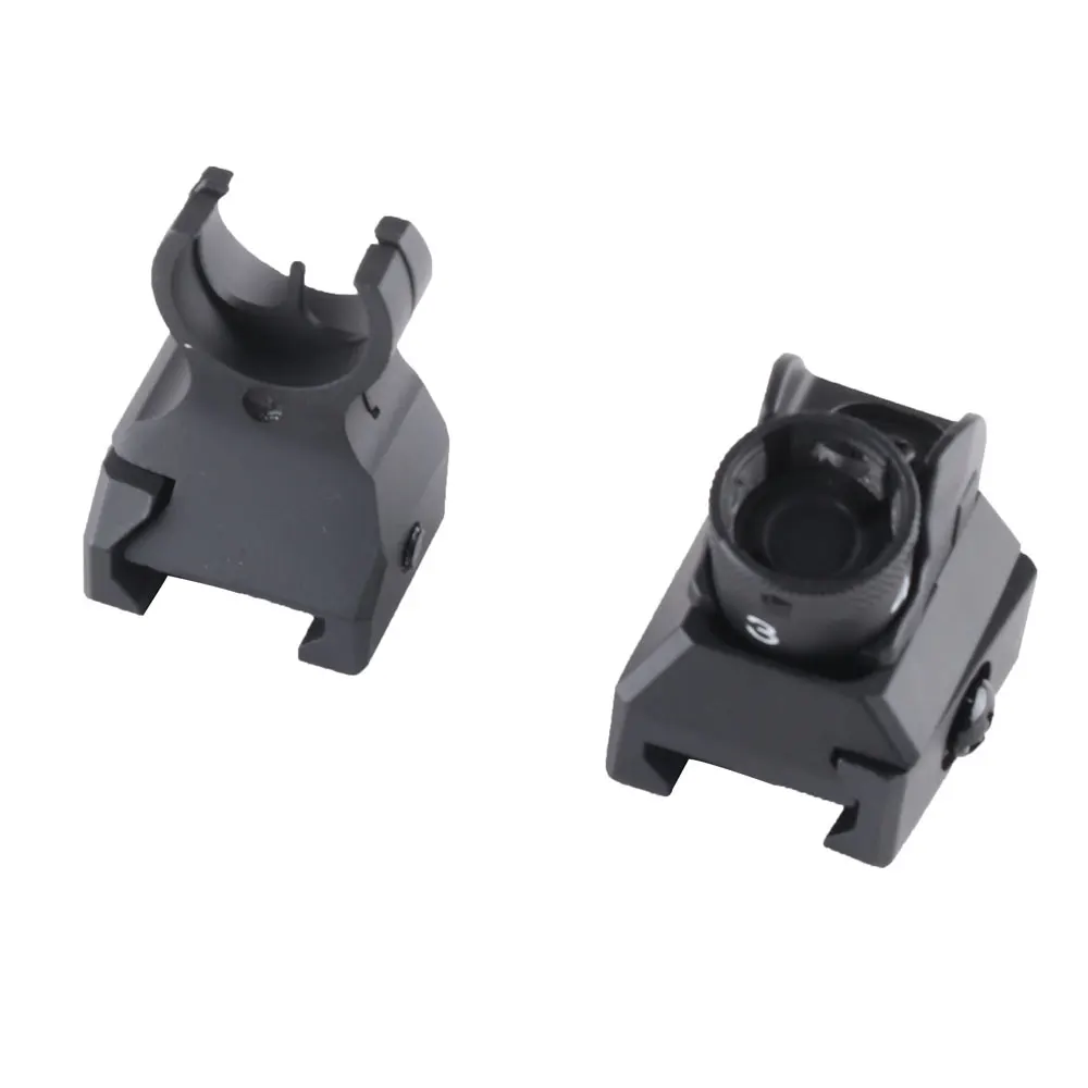 Набор железных прицелов Пикатинни Передняя и задняя Hk диоптрии Пейнтбол