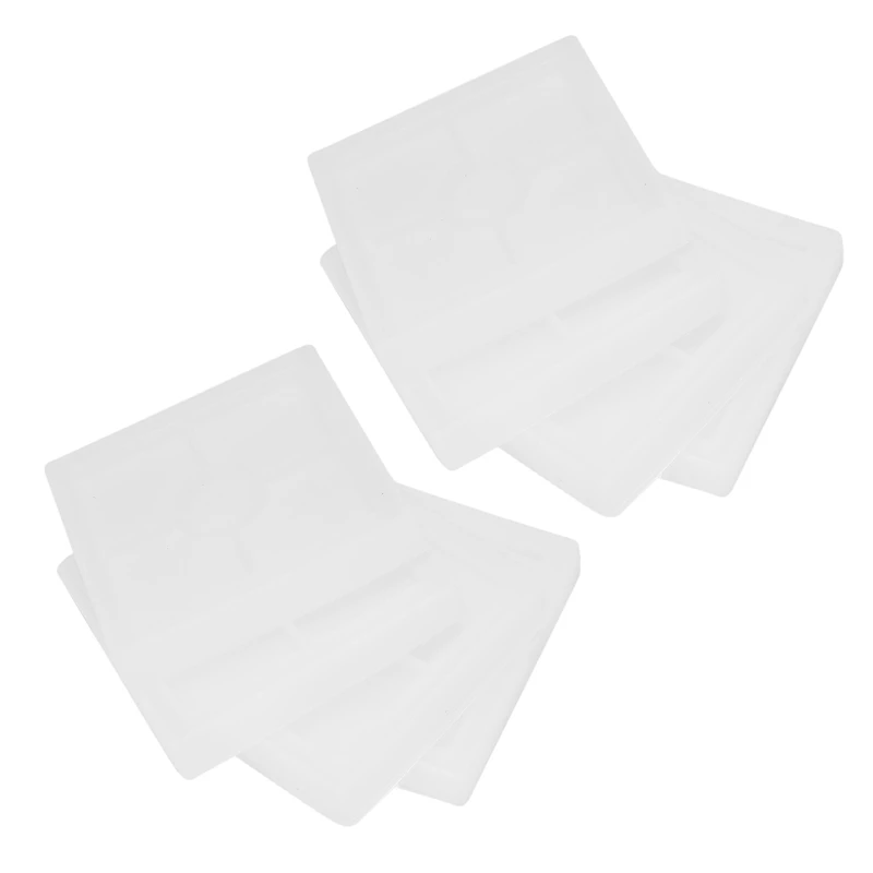 

Silicone Coaster Molds Silicone Resin Mold, Clear Epoxy Molds For Casting With Resin, Concrete(8 Pack Square Molds)