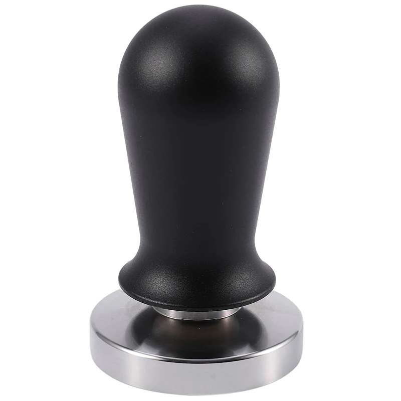 

54Mm Stainless Steel Coffee Tamper Press Flat Base Espresso Beans With Hand Press Coffee Powder Hammer Tools