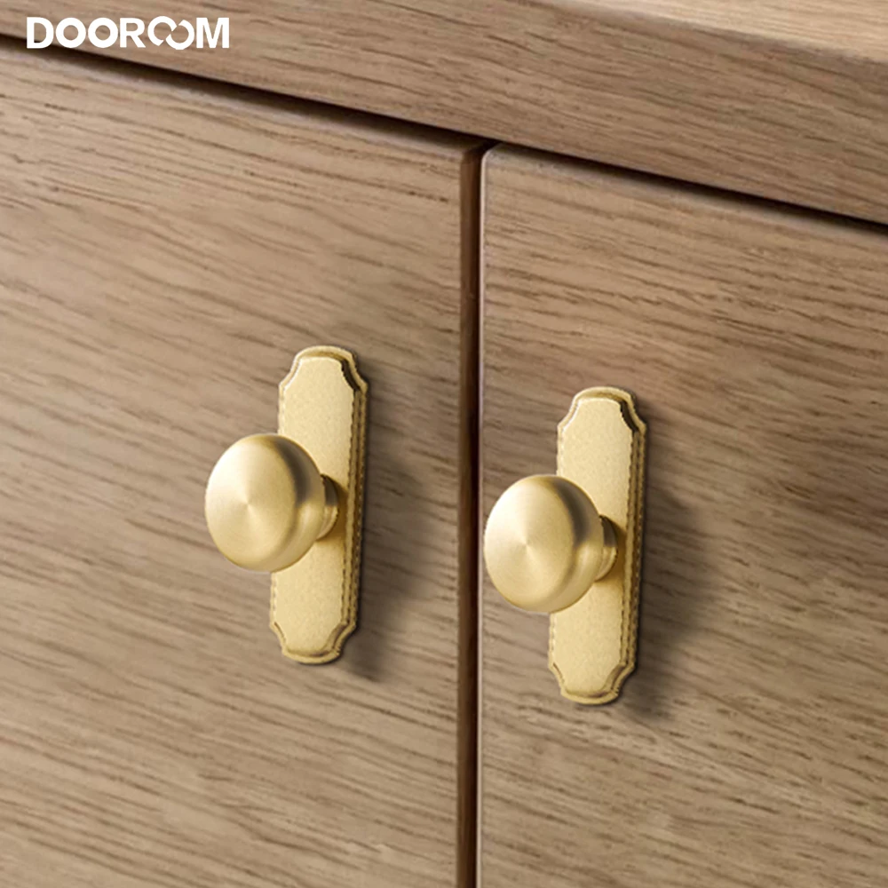 

DOOROOM Dresser Shoe Box Cupboard Wardrobe Drawer Cabinet Knob Brass Handles Gold Silver Matt Nickel Bronze Pulls