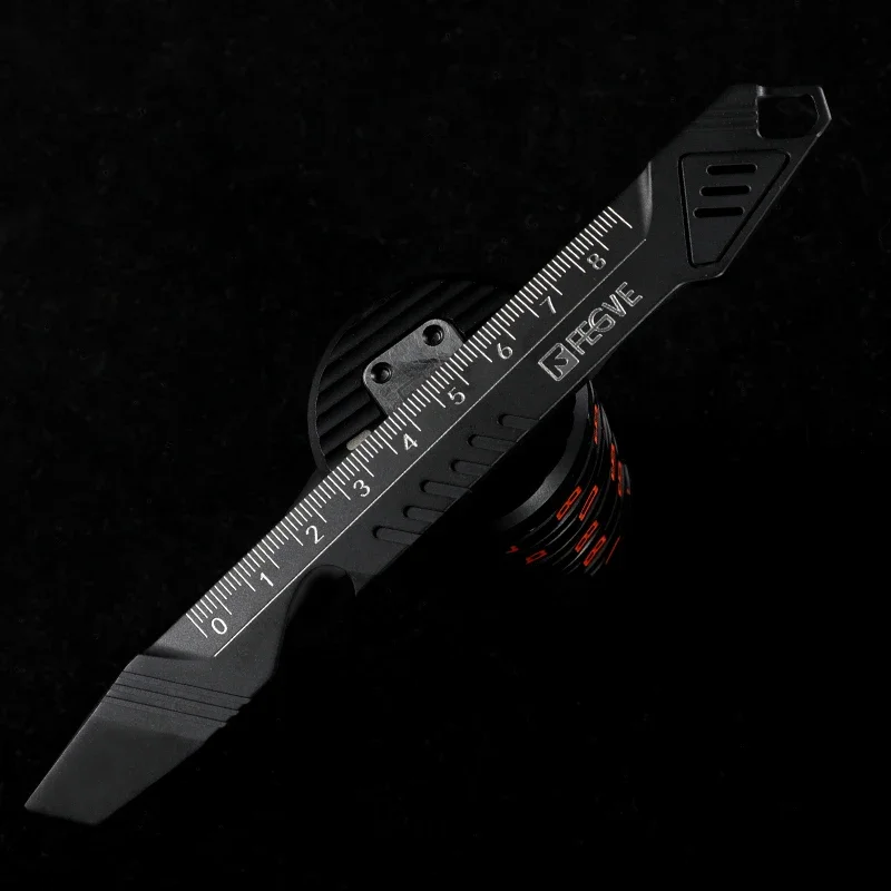 EDC Сверхлегкая линейка из титанового сплава измерительная для рисования